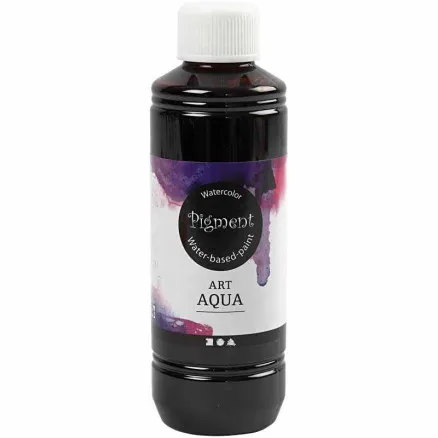 Flytende akvarellmaling, brun, 250 ml / 1 flaske.