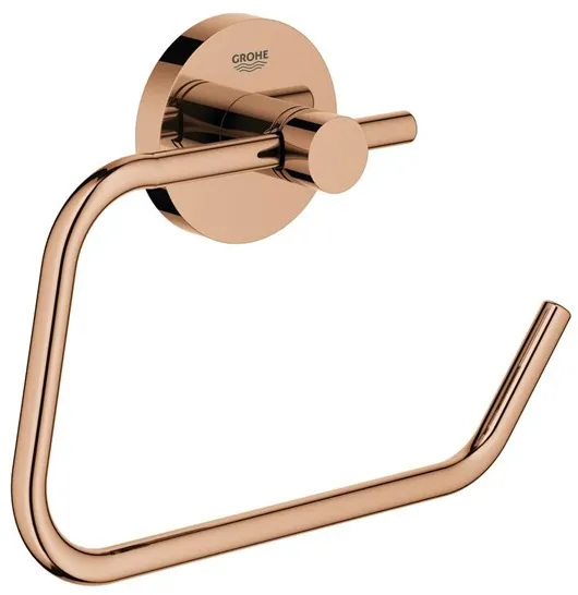 Grohe Essentials Toalettrullholder, polert warm sunset